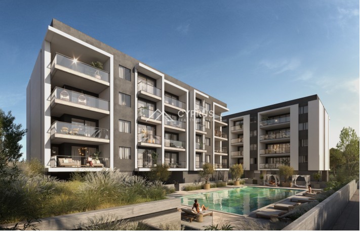 Односпальные апартаменты в Лимассоле, Zakaki