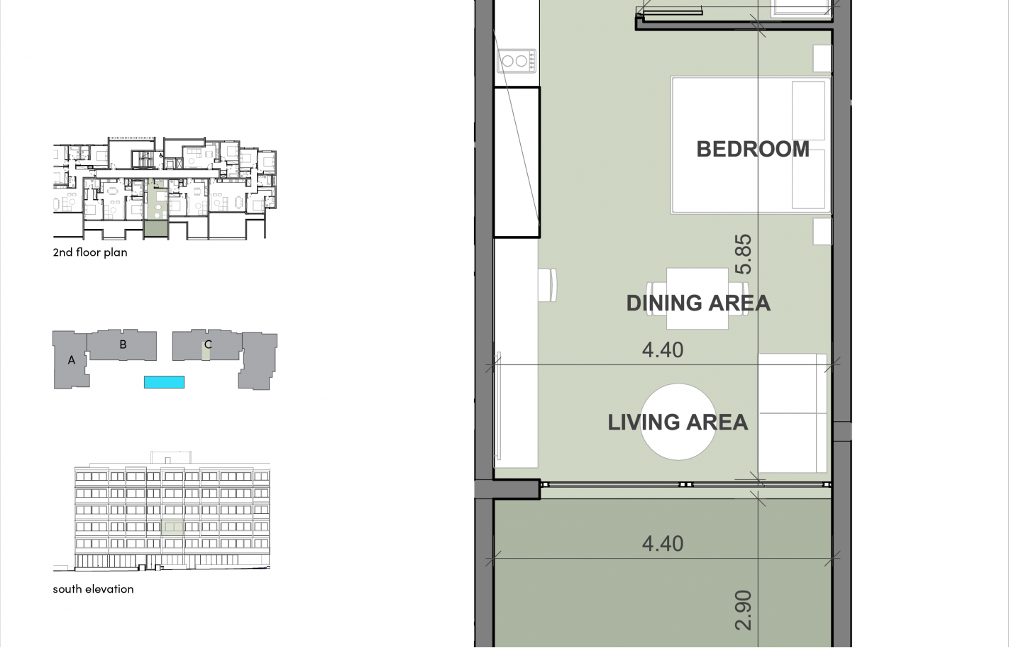 Studio in Limassol, Agios Nicholas - фото 17