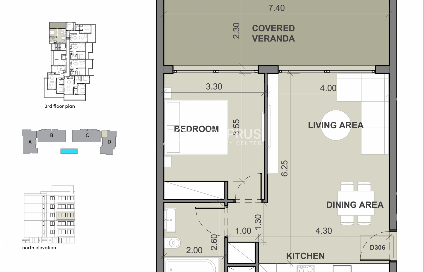 Односпальные апартаменты в Лимассоле, Agios Nicholas - фото 17