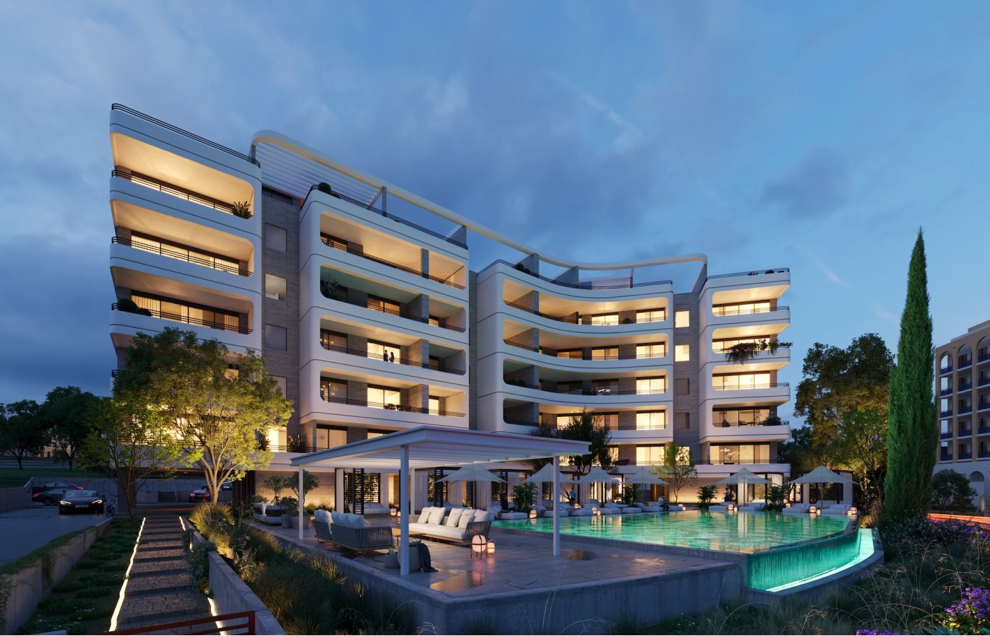 Апартаменты в Лимассоле с 2 спальнями, Agios Tychonas