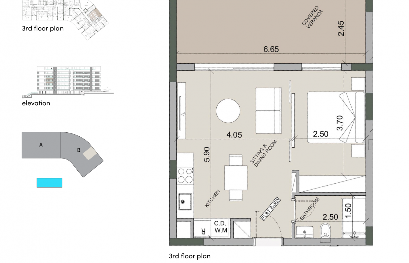 Studio in Limassol, Agios Tychonas - фото 12