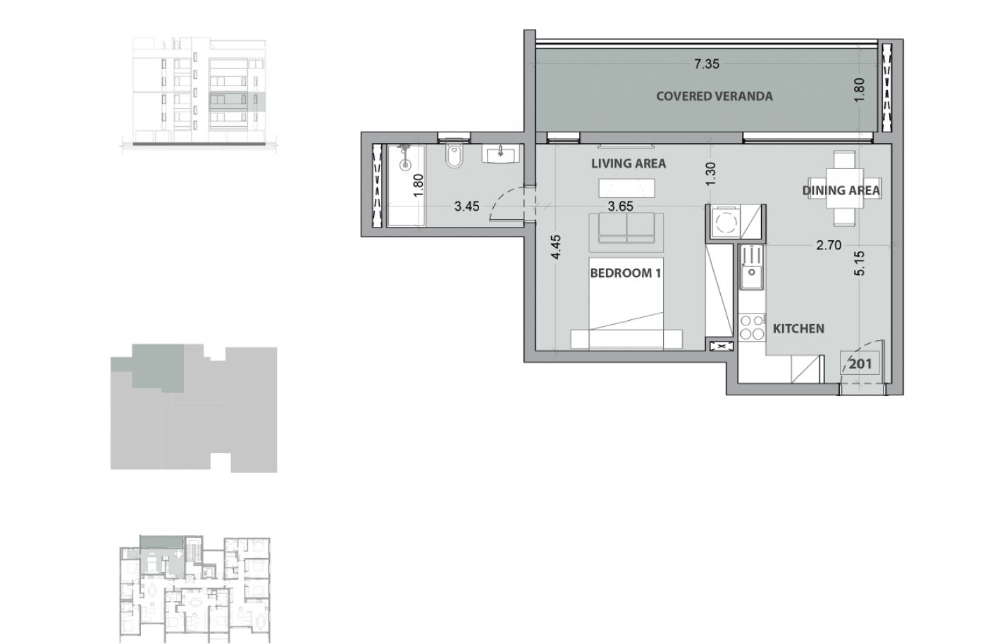 Studio in Limassol, Potamos Germasogeia - фото 20