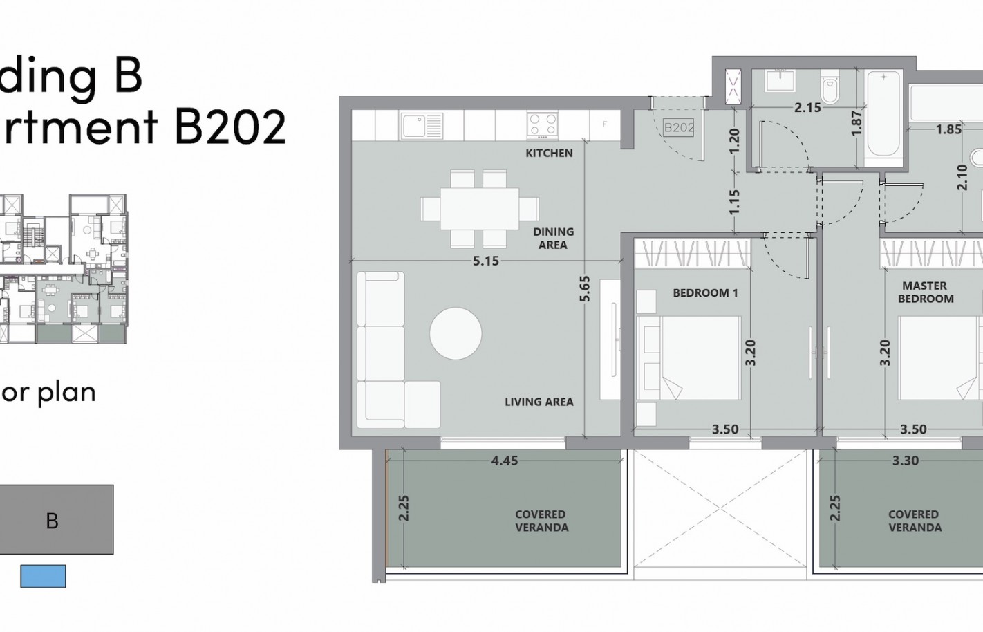 Two bedroom apartment in Limassol, Agia Fyla - фото 19