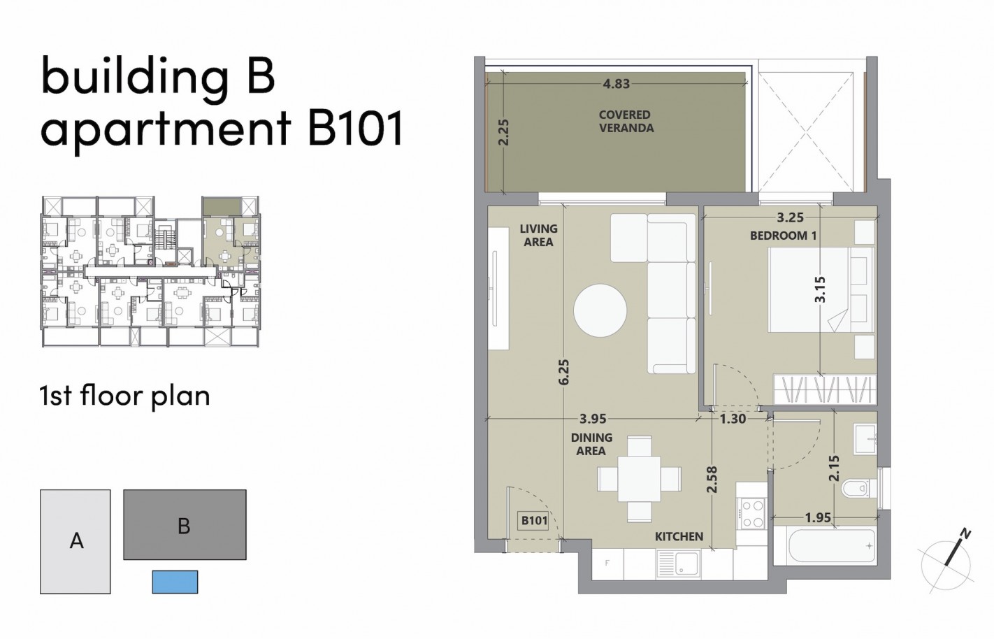 One bedroom apartment in Limassol, Agia Fyla - фото 19