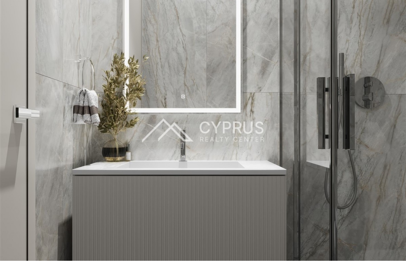 Односпальные апартаменты в Лимассоле, Agios Athanasios - фото 15