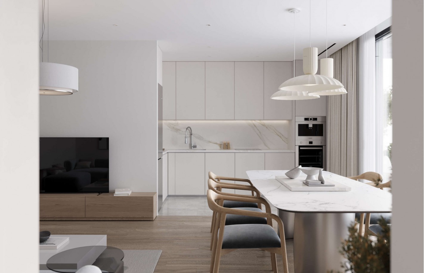 Two bedroom apartment in Limassol, Agios Athanasios - фото 12