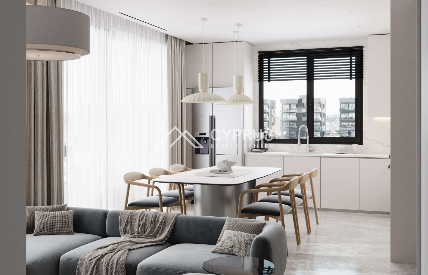 Three bedroom apartment in Limassol, Agios Athanasios - фото 30