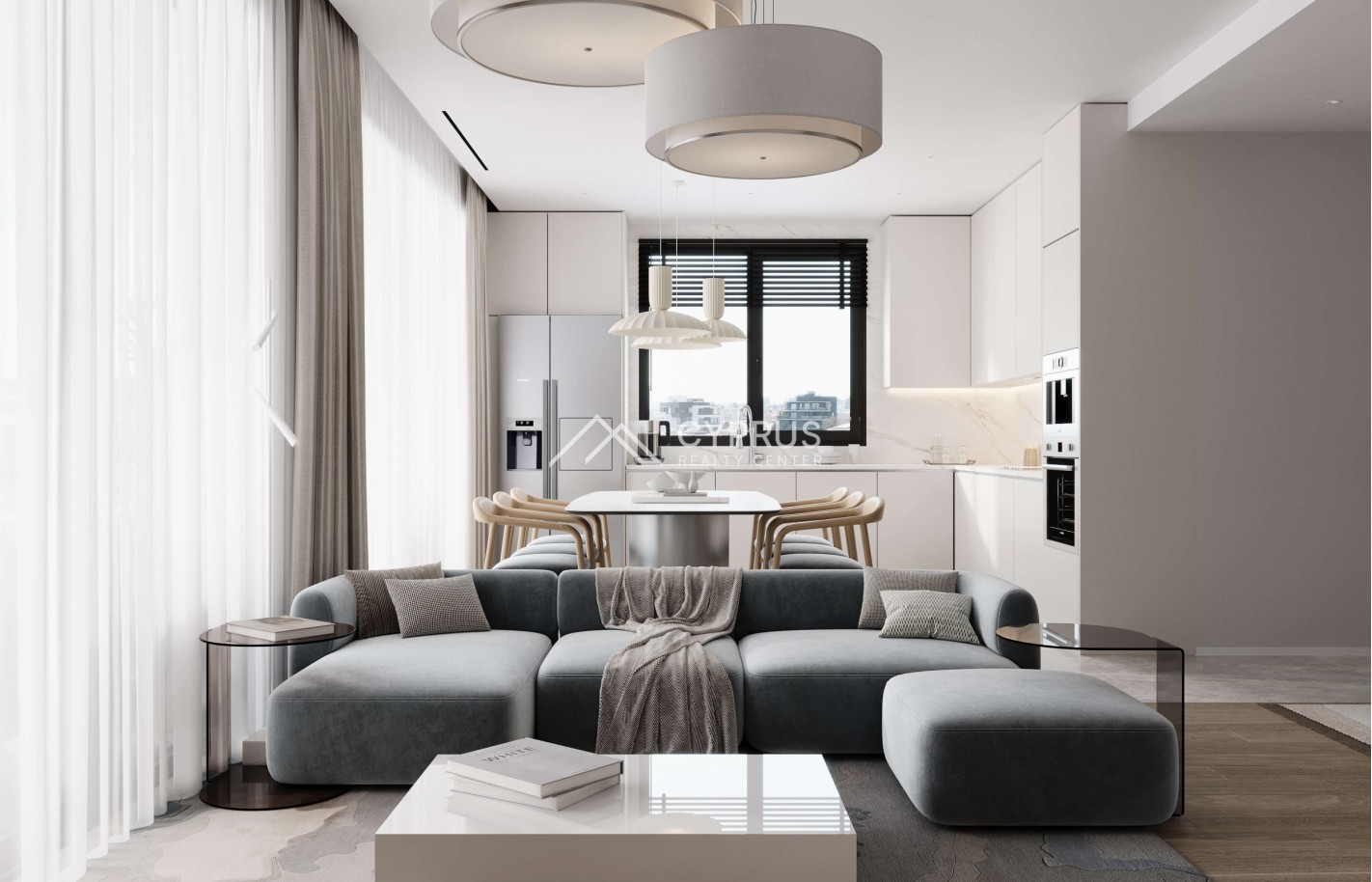 Three bedroom apartment in Limassol, Agios Athanasios