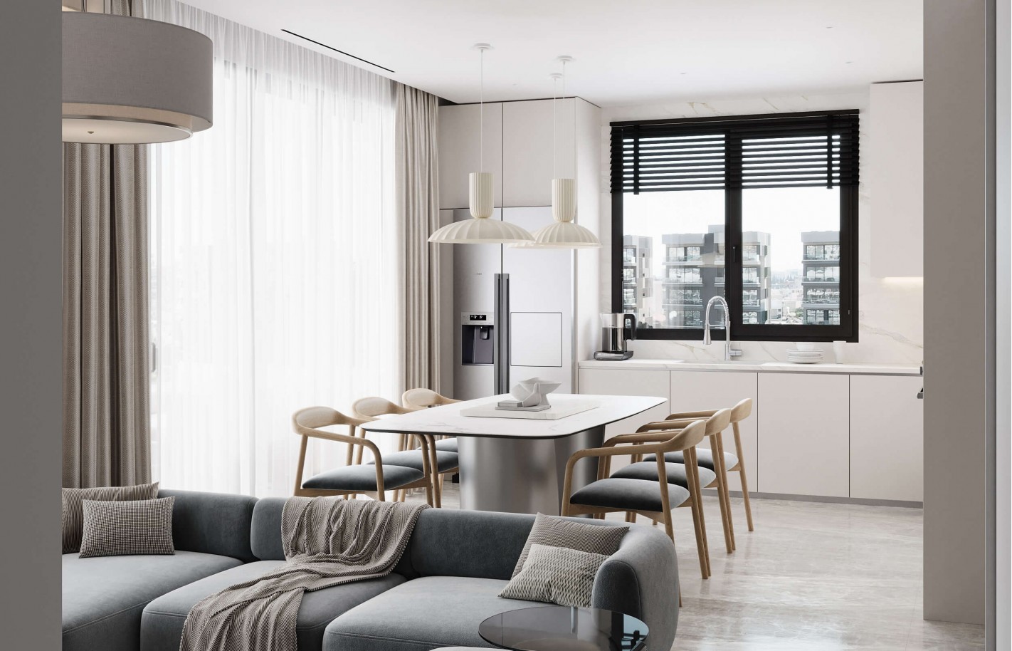 Three bedroom apartment in Limassol, Agios Athanasios - фото 15