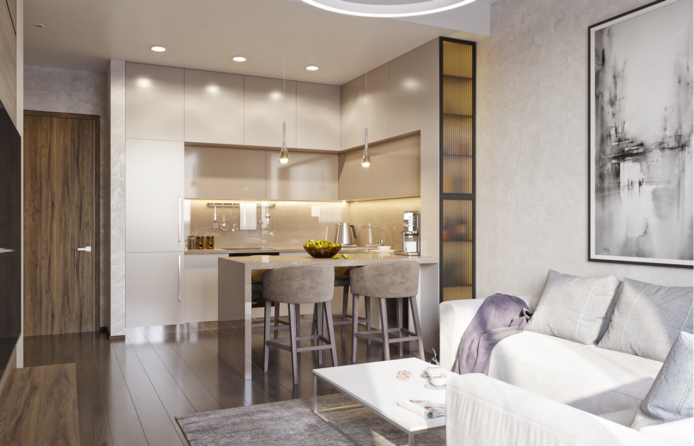 One bedroom apartment in Limassol, Potamos Germasogeia - фото 12