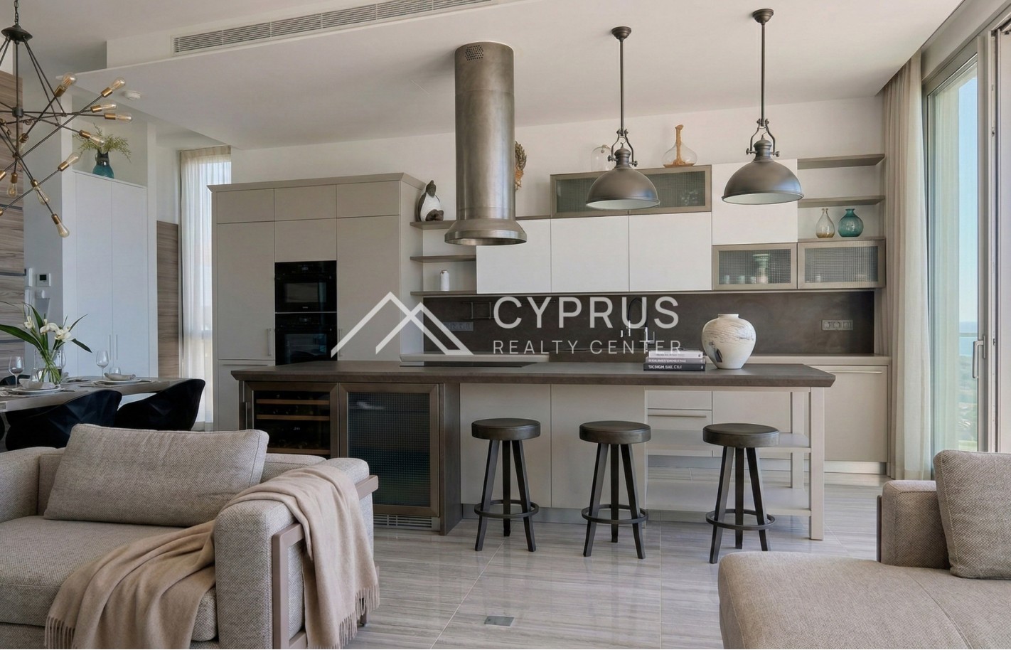 Three bedroom apartment in Limassol, Agios Tychonas - фото 31