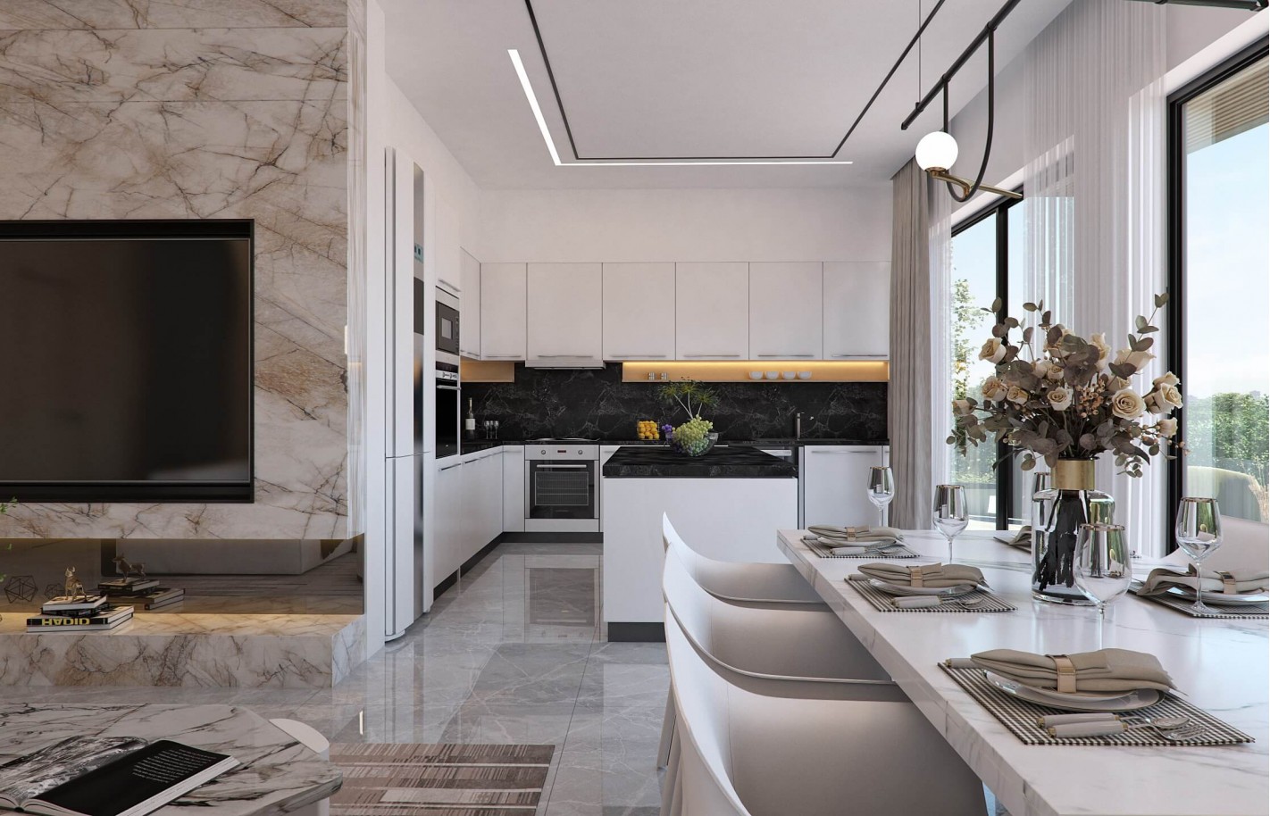 Двуспальные апартаменты в Лимассоле, Germasogeia - фото 2