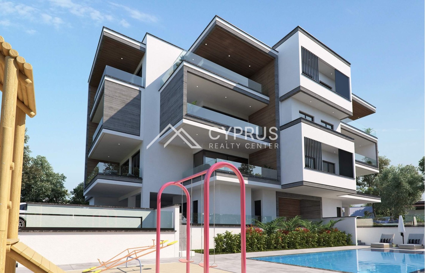 Двуспальные апартаменты в Лимассоле, Germasogeia - фото 1