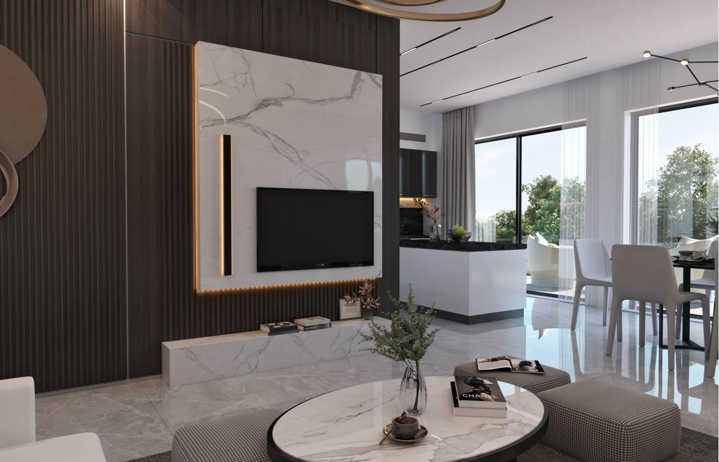 Трехспальные апартаменты в Лимассоле, Germasogeia - фото 3