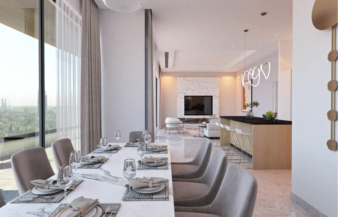 Апартаменты в Лимассоле с 2 спальнями, Agios Tychonas - фото 34