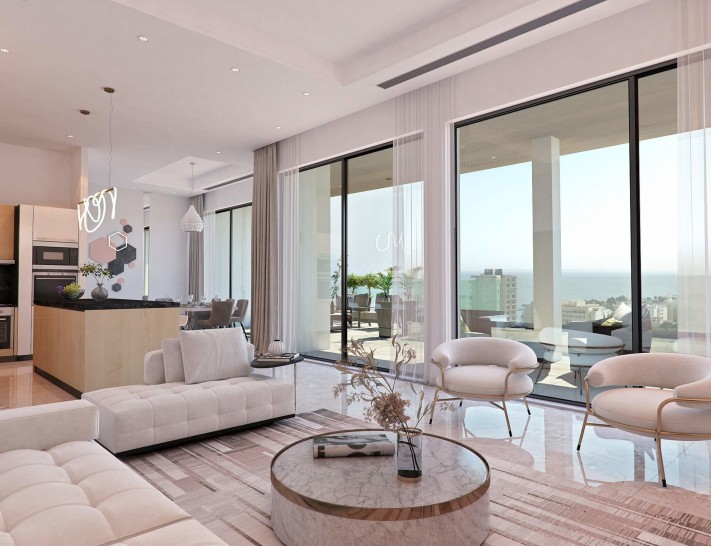 Апартаменты в Лимассоле с 2 спальнями, Agios Tychonas