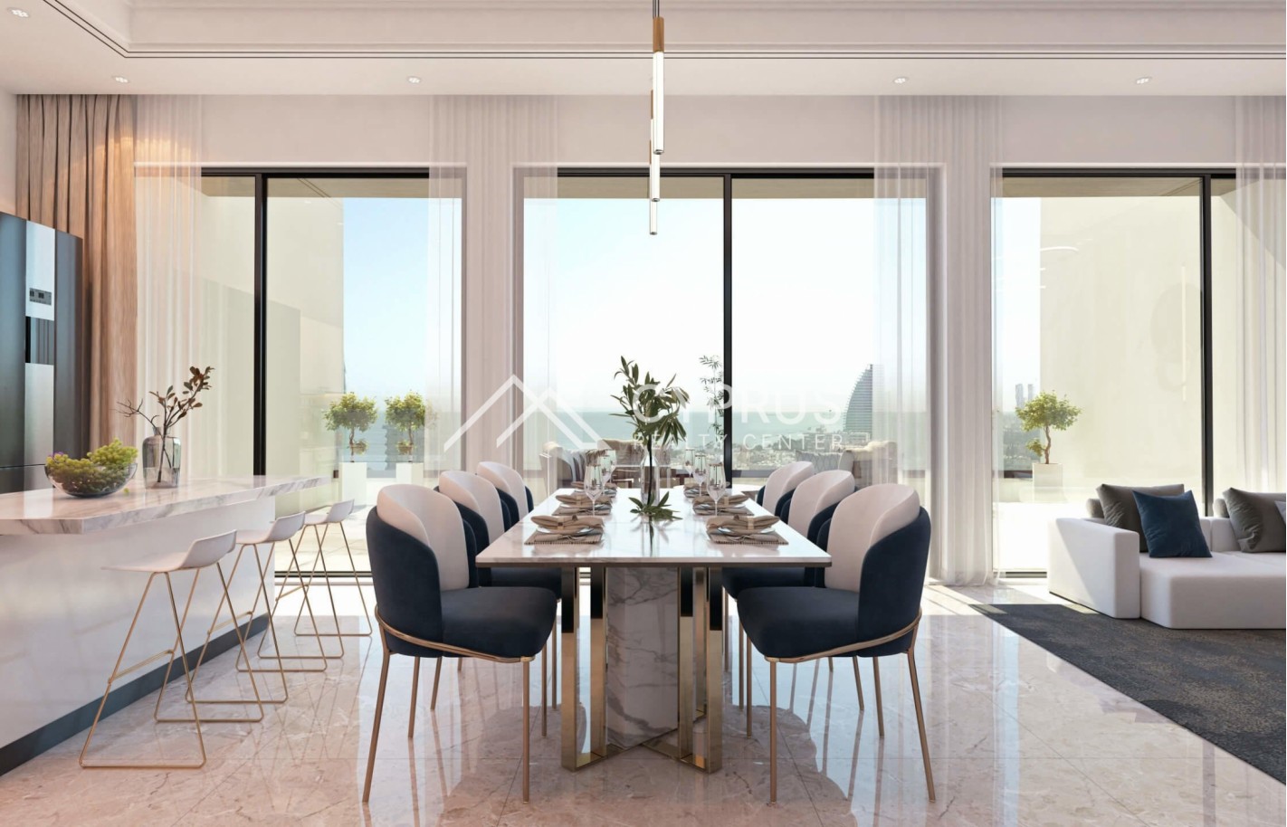 Апартаменты в Лимассоле с 2 спальнями, Agios Tychonas - фото 2