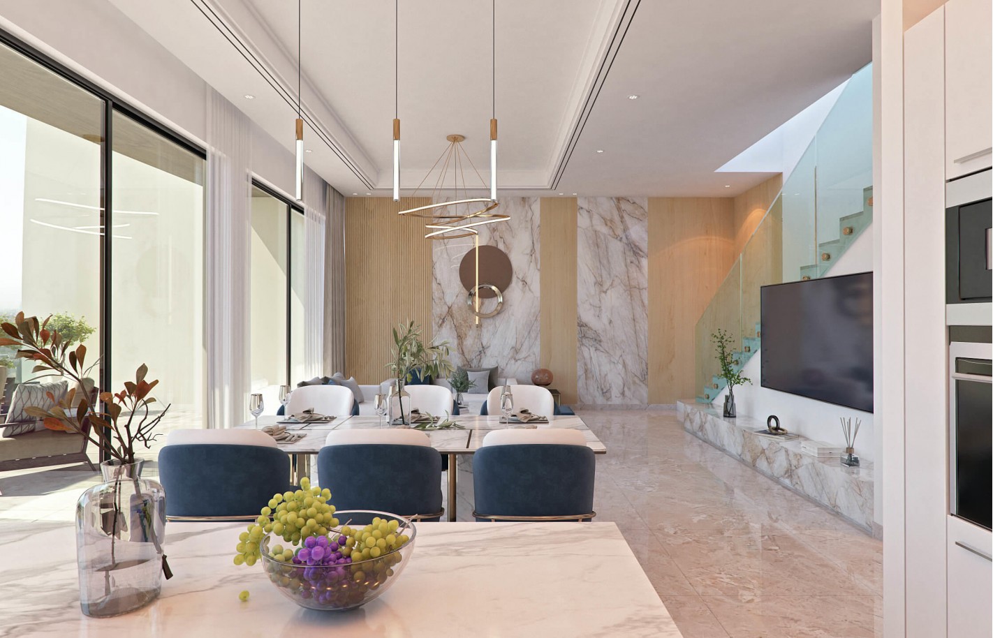 Apartment in Limassol with 3 bedrooms, Agios Tychonas - фото 16