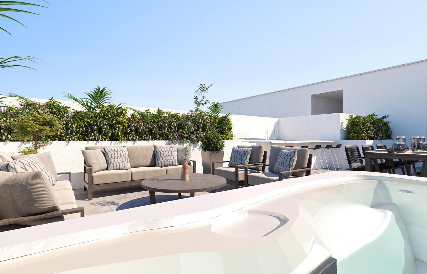 Apartment in Limassol with 3 bedrooms, Agios Tychonas - фото 3