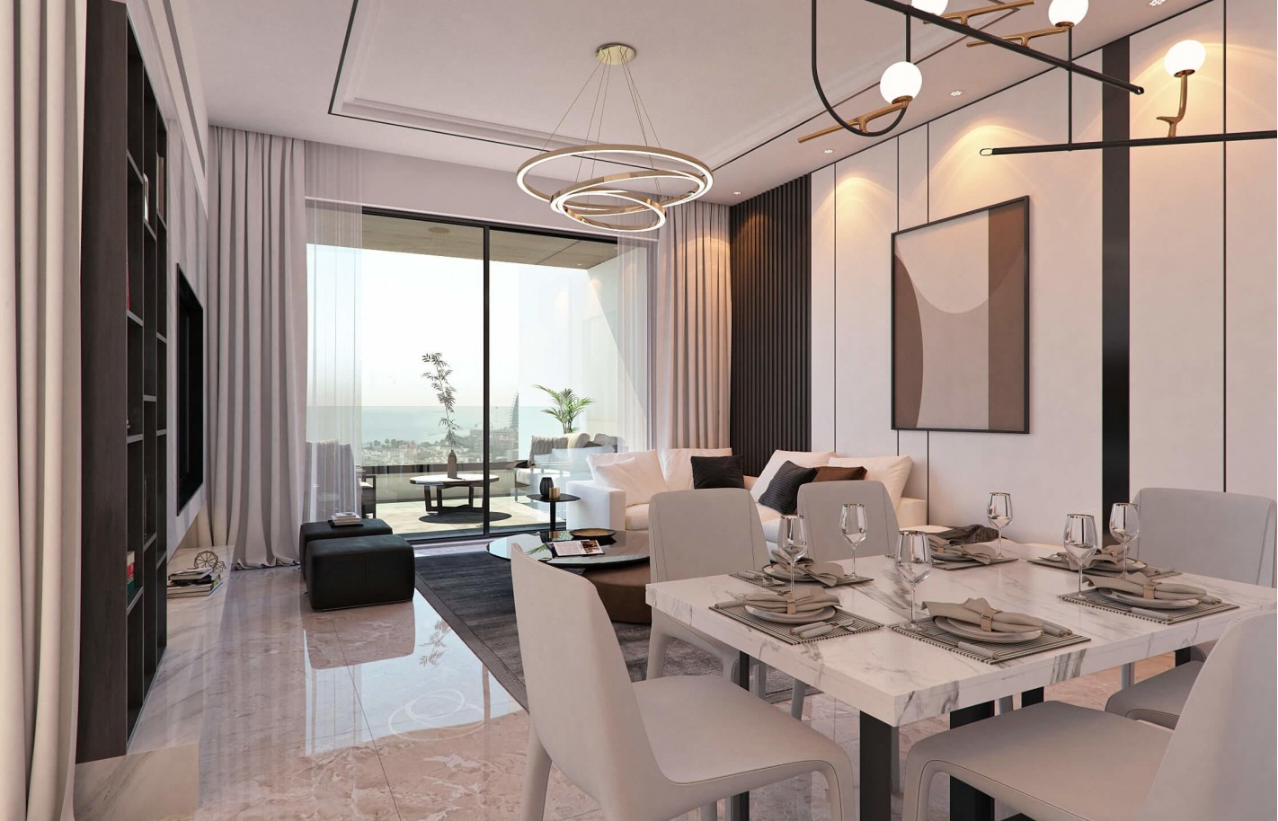 Apartment in Limassol with 3 bedrooms, Agios Tychonas - фото 6