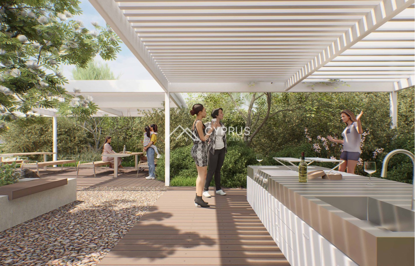 Односпальные апартаменты в Лимассоле, Potamos Germasogeia - фото 19