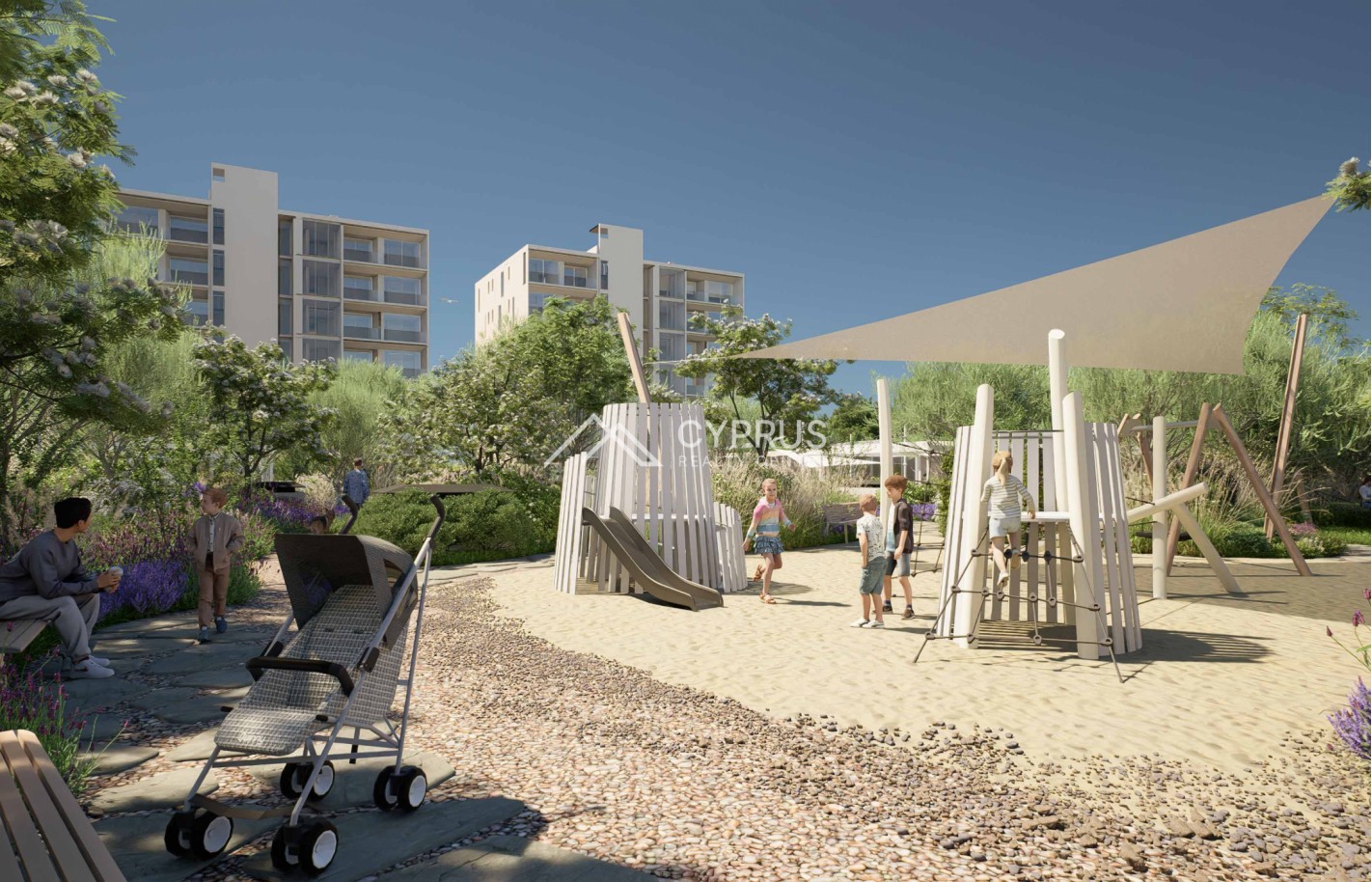 Apartment in Limassol with 3 bedrooms, Potamos Germasogeia - фото 13