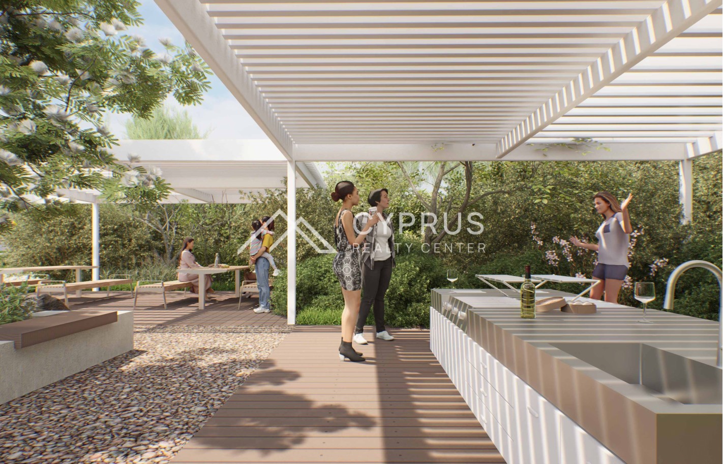 Apartment in Limassol with 4 bedrooms, Potamos Germasogeia - фото 22