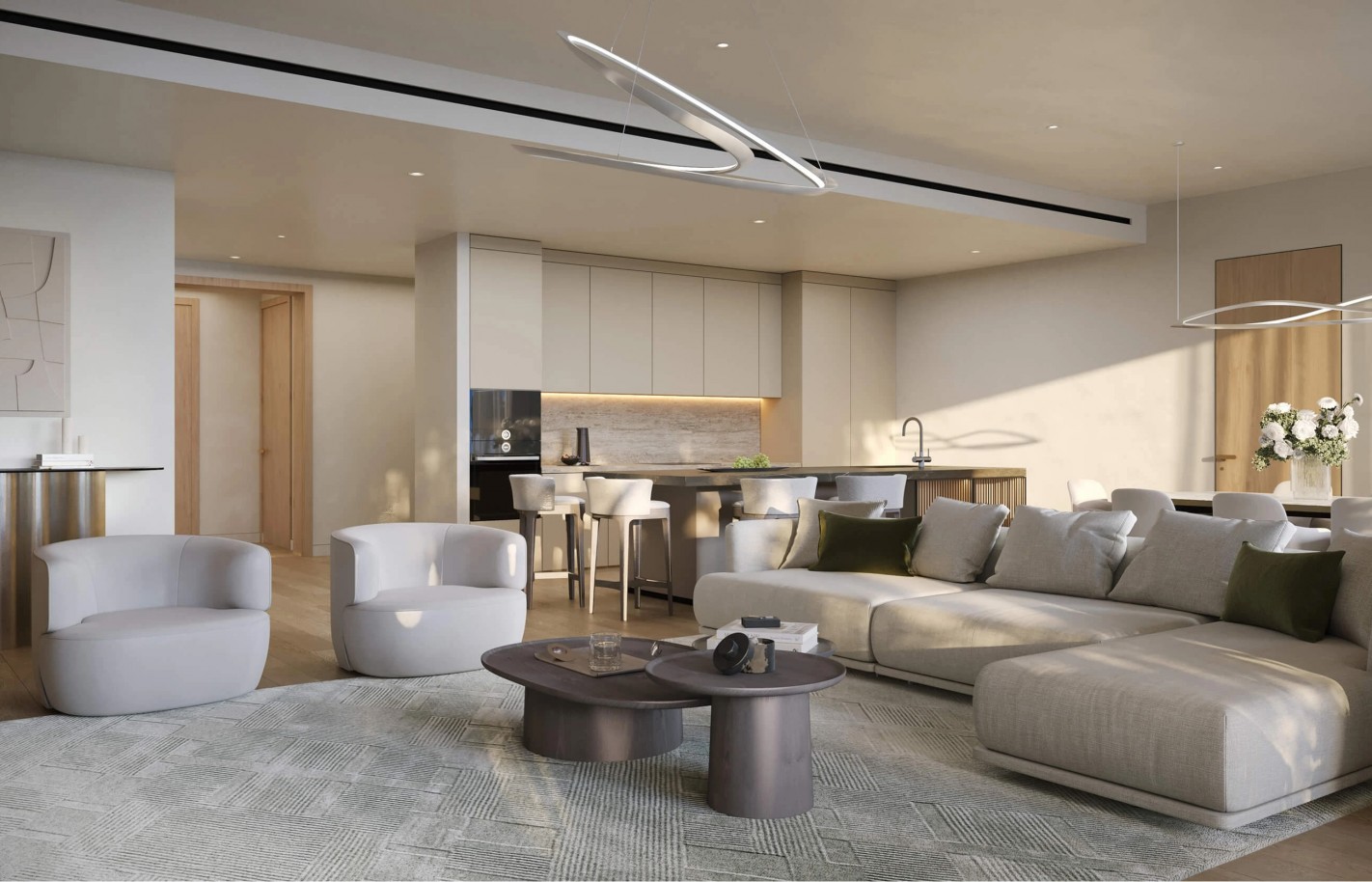 Apartment in Limassol with 3 bedrooms, Potamos Germasogeia - фото 10