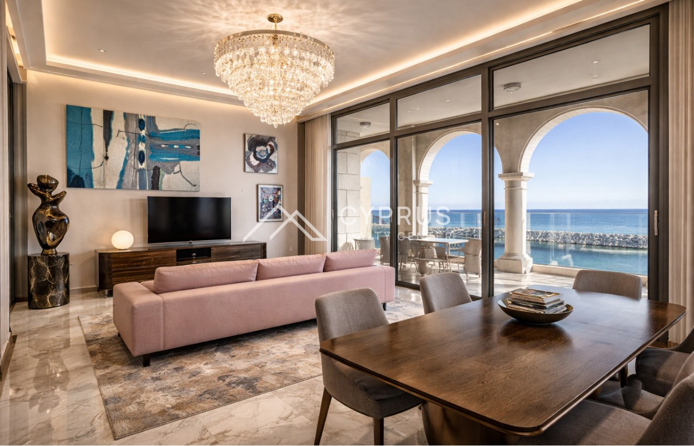 Two bedroom apartment in Limassol, Limassol Marina - фото 1