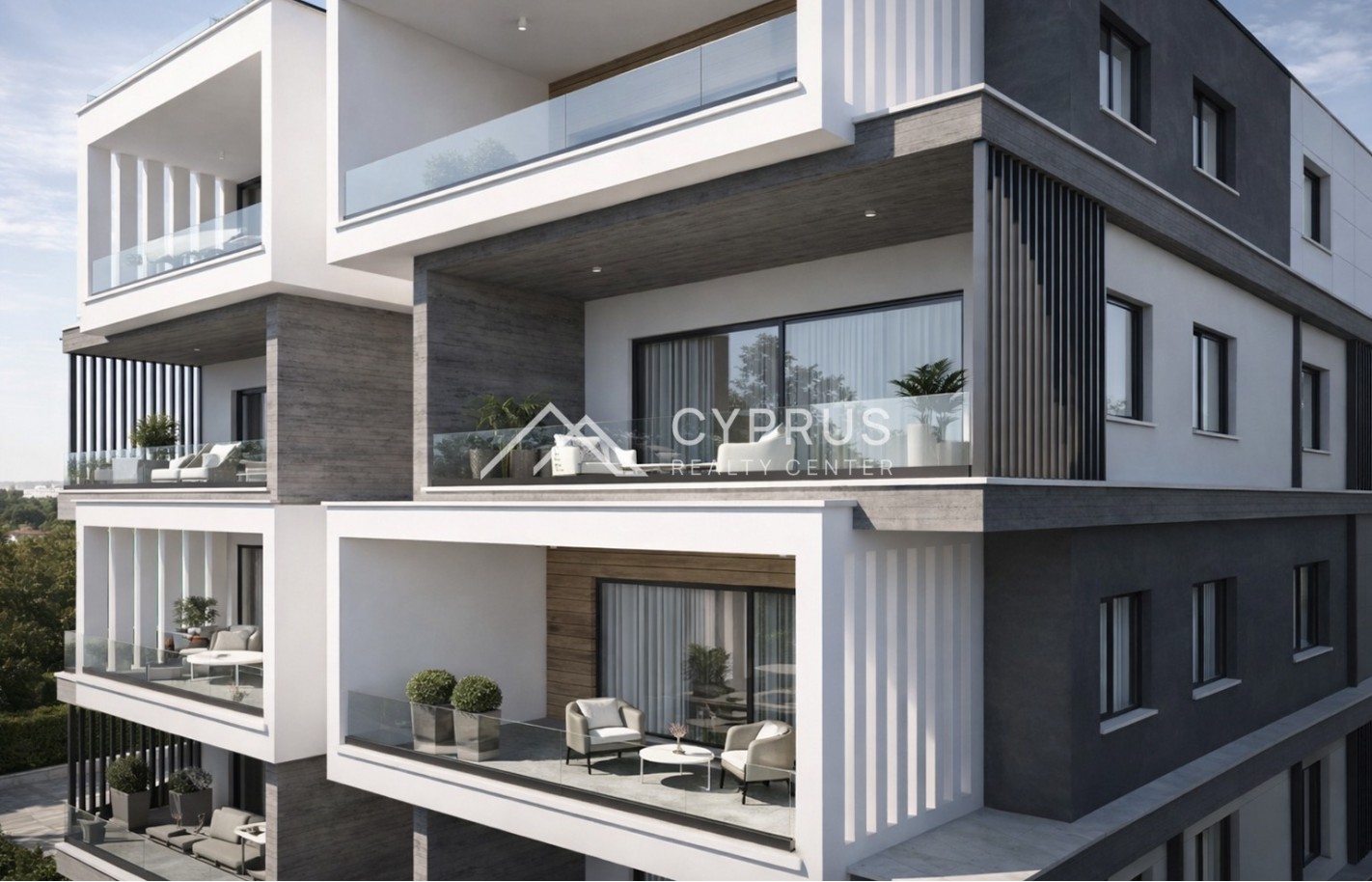 Односпальные апартаменты в Лимассоле, Zakaki - фото 1