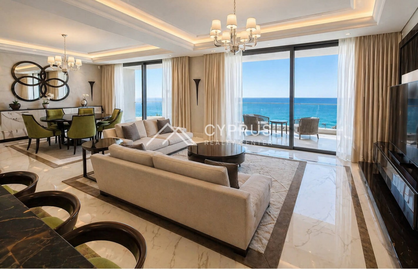 Апартаменты в Лимассоле с 3 спальнями, Agios Tychonas - фото 2