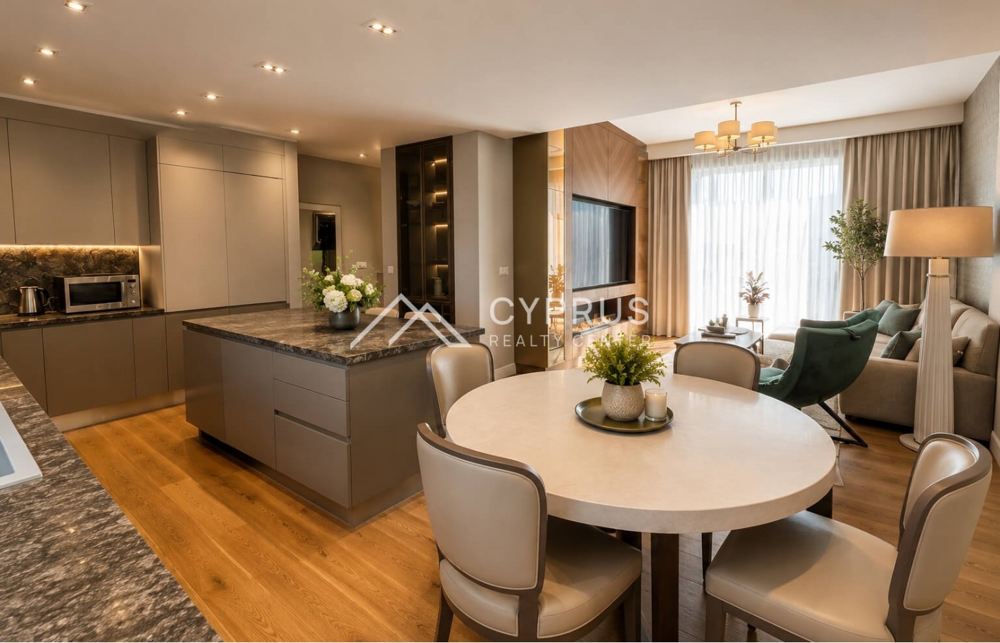 Three bedroom apartment in Limassol, Amathusia - фото 6