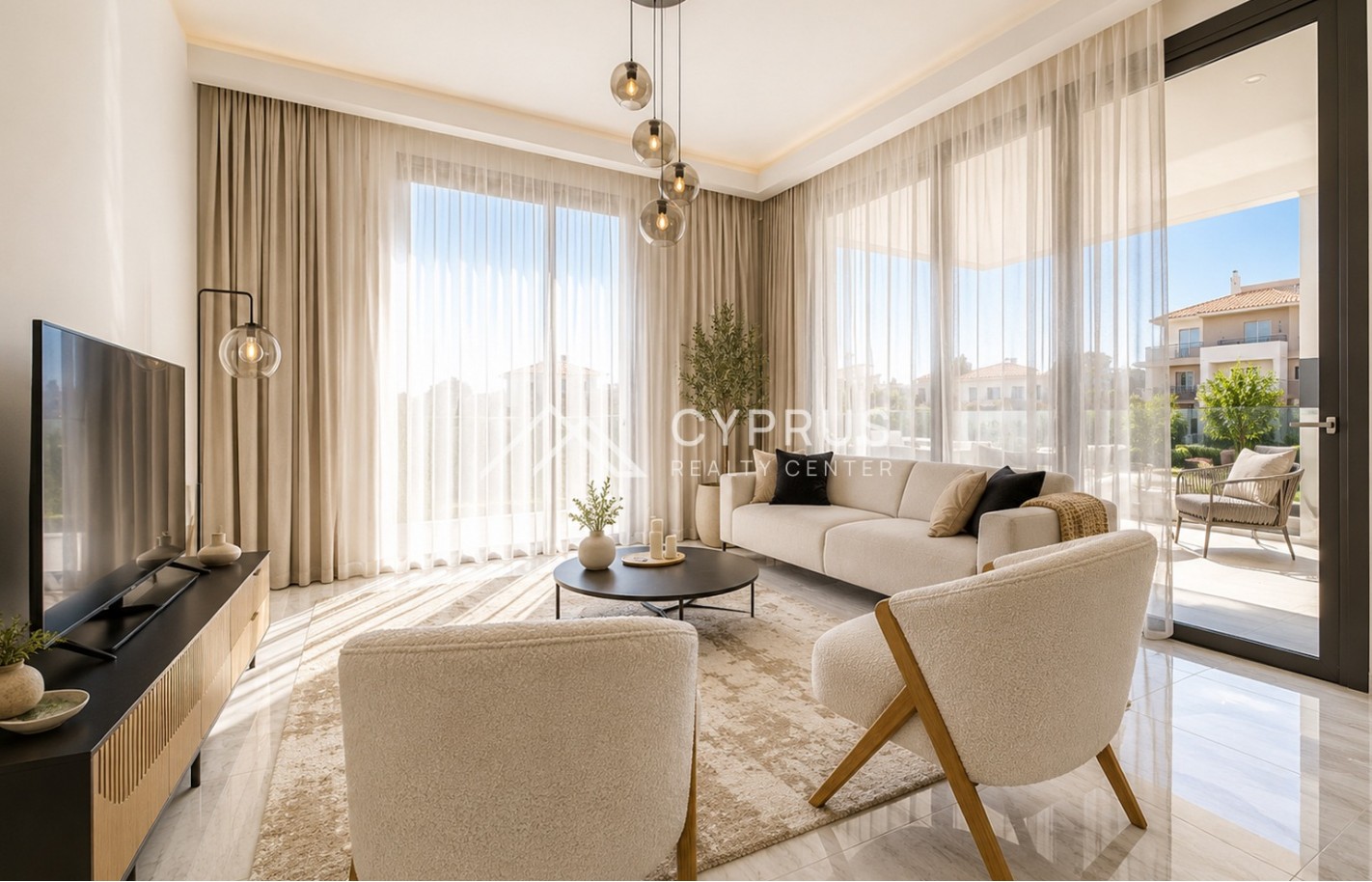 Three bedroom apartment in Limassol, Potamos Germasogeia - фото 5