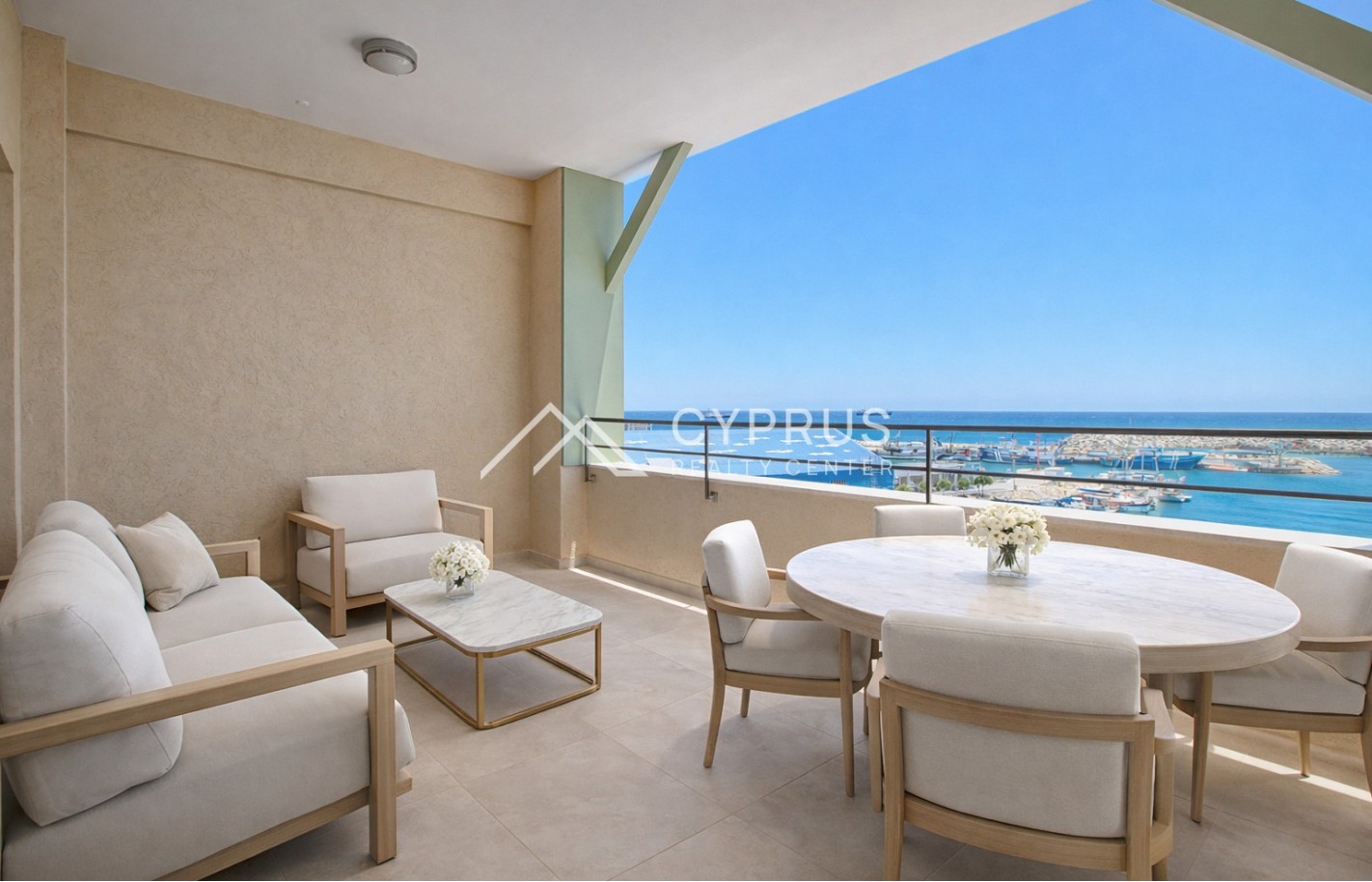 Apartment with 2 bedrooms in Limassol, Limassol Marina - фото 22