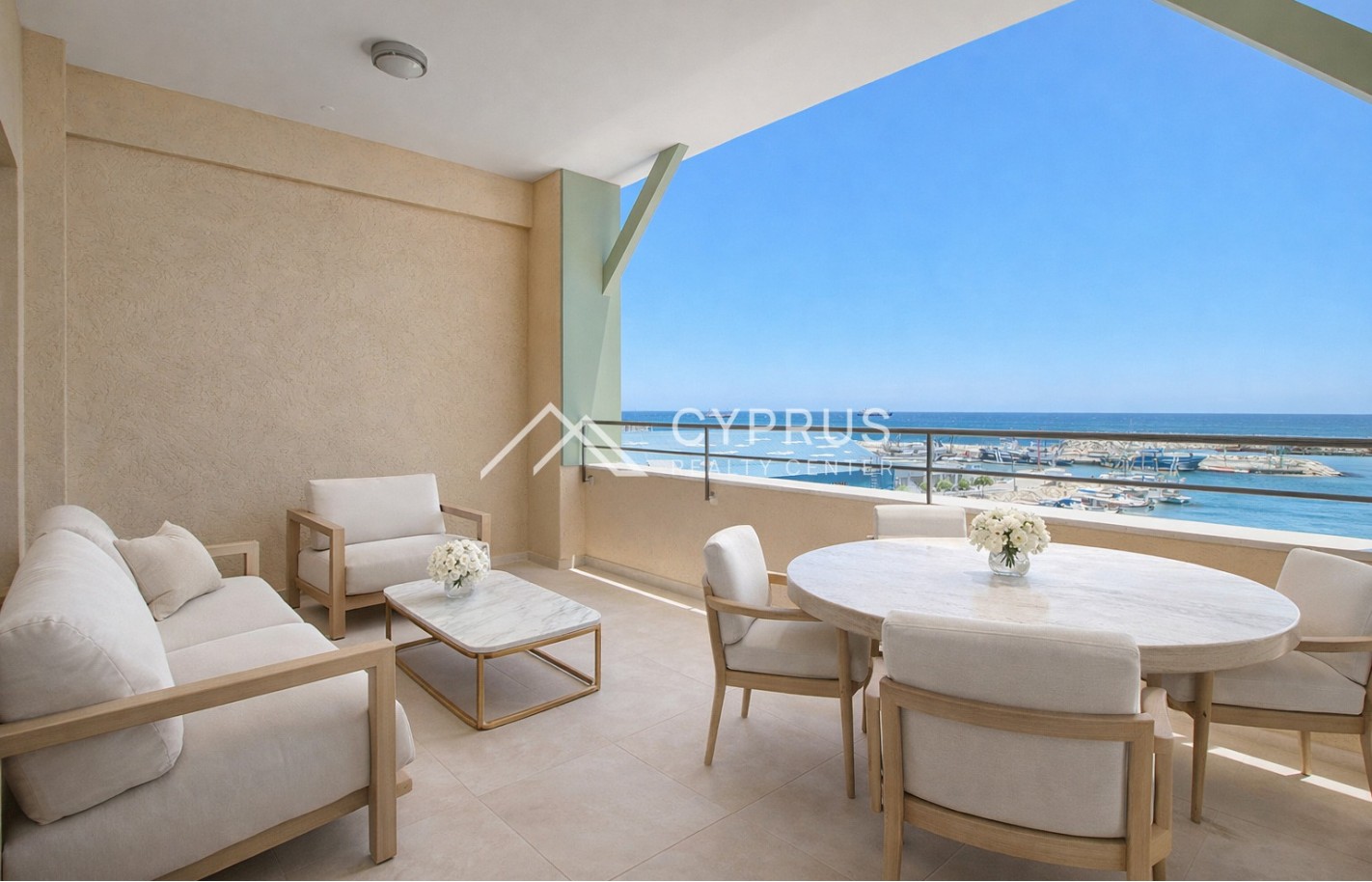 Apartment with 2 bedrooms in Limassol, Limassol Marina - фото 5