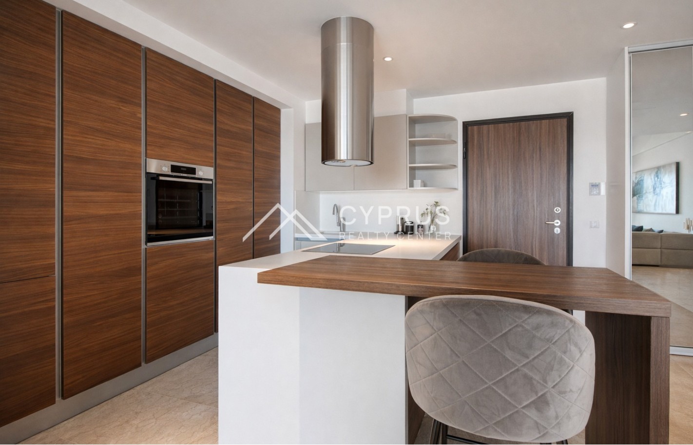 Apartment with 2 bedrooms in Limassol, Limassol Marina - фото 20