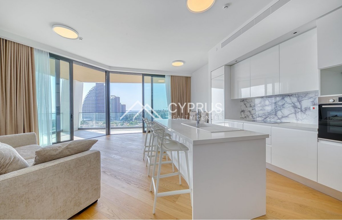 Apartment with 2 bedrooms in Limassol, Potamos Germasogeia