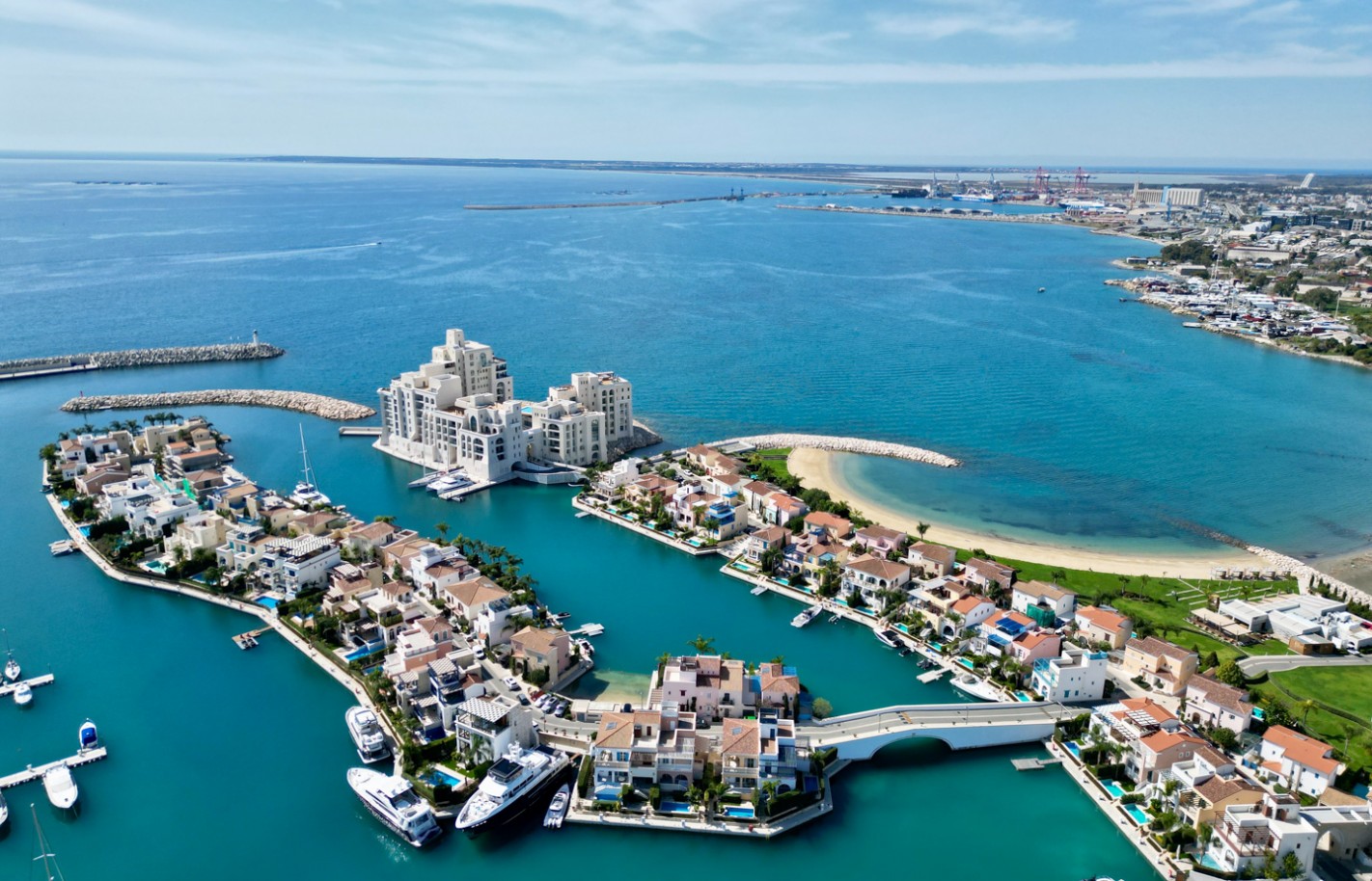 Апартаменты с 3 спальнями в Лимассоле, Limassol Marina - фото 33