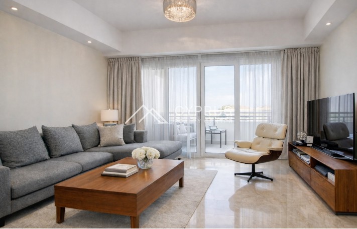 One bedroom apartment in Limassol, Limassol Marina