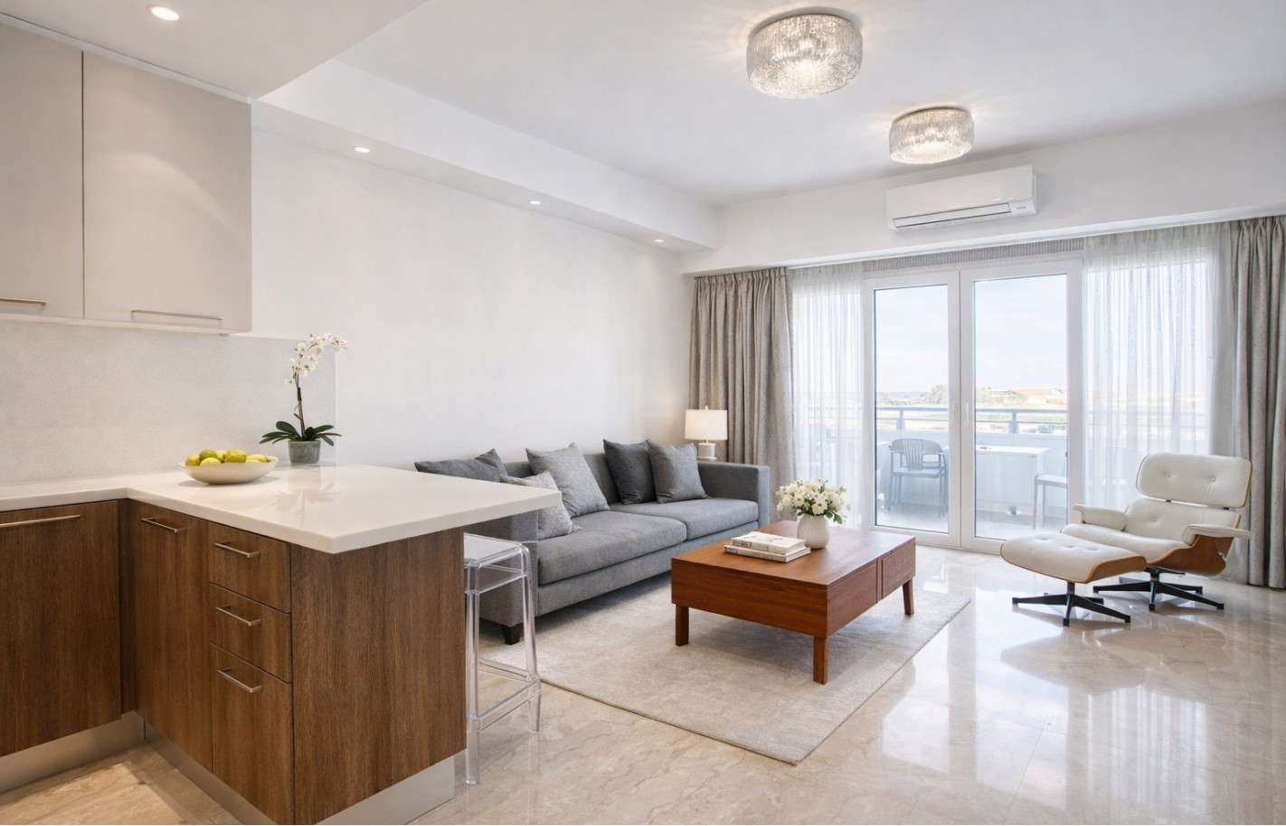 One bedroom apartment in Limassol, Limassol Marina - фото 7