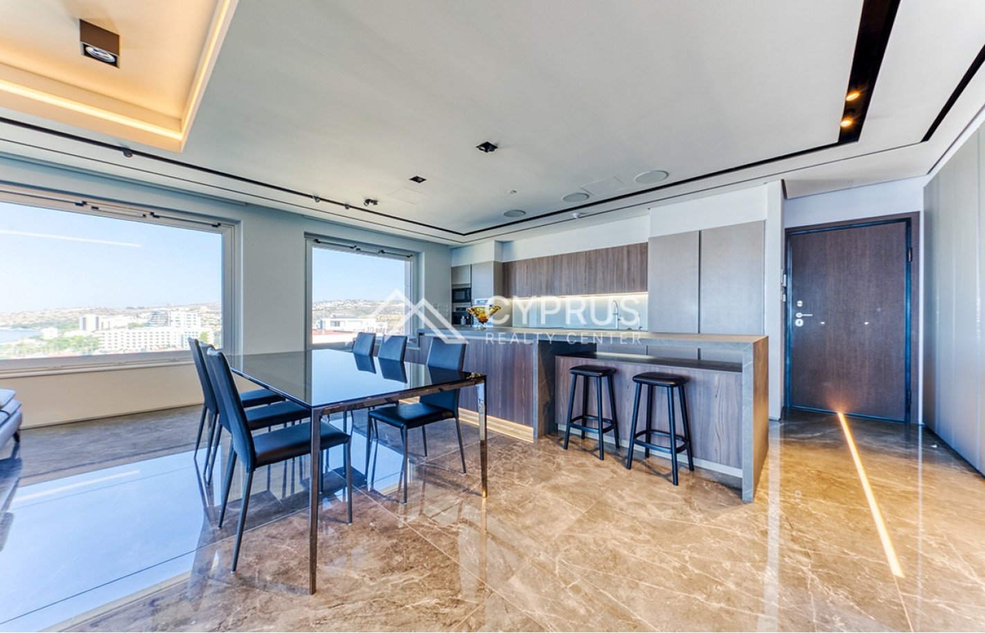 Three bedroom apartment in Limassol, Amathusia - фото 43