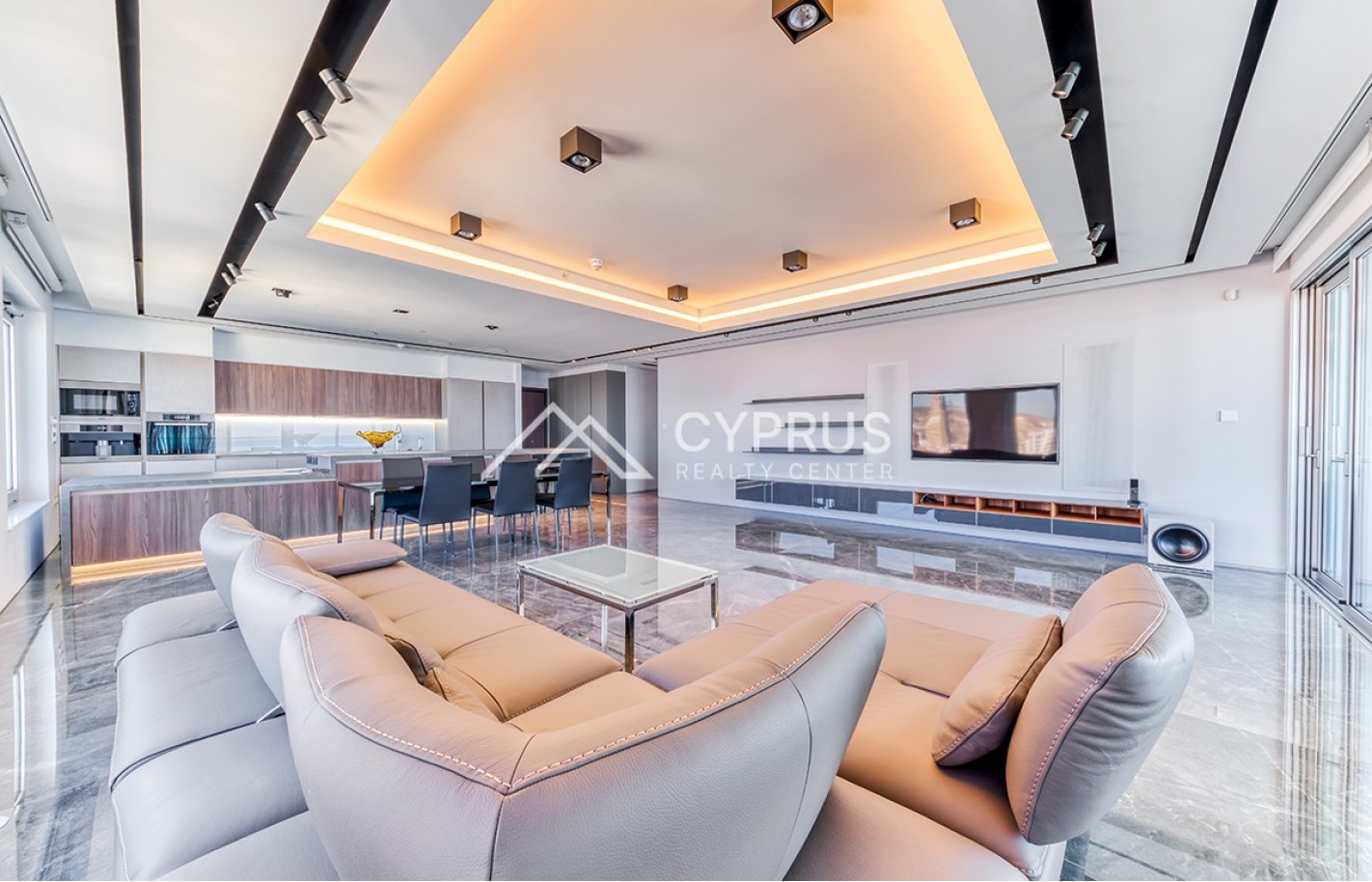 Three bedroom apartment in Limassol, Amathusia