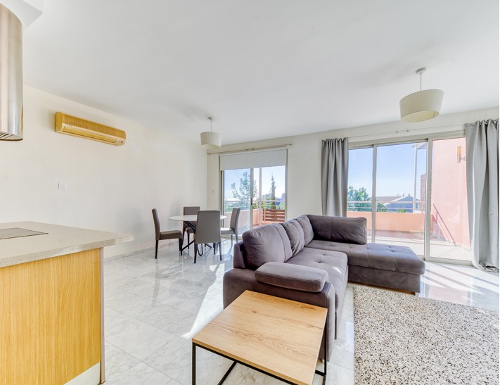 Апартаменты с 2 спальнями в Лимассоле, Amathusia