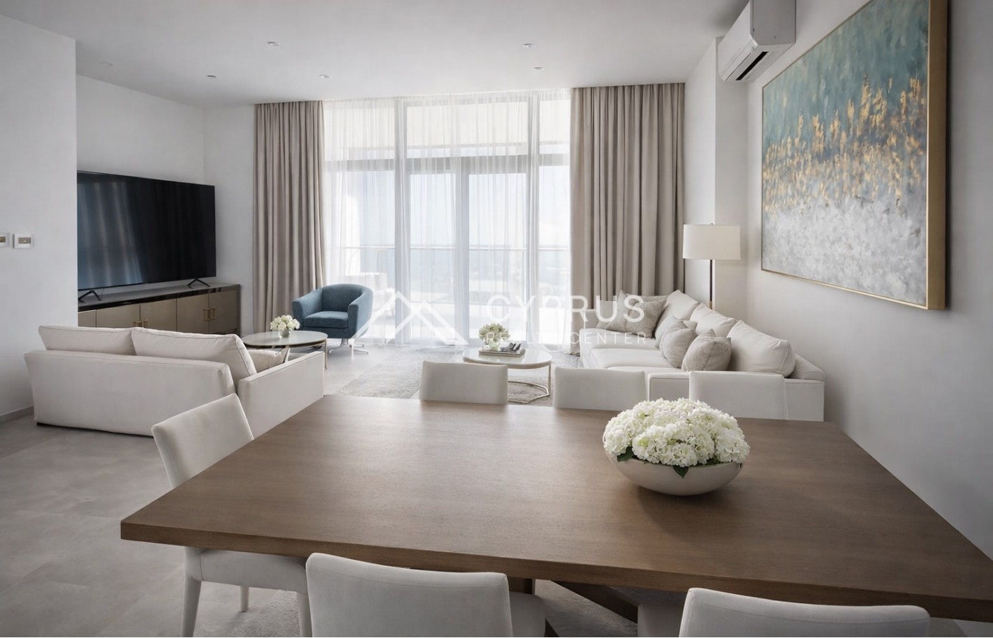 Three bedroom apartment in Limassol, Potamos Germasogeia - фото 8