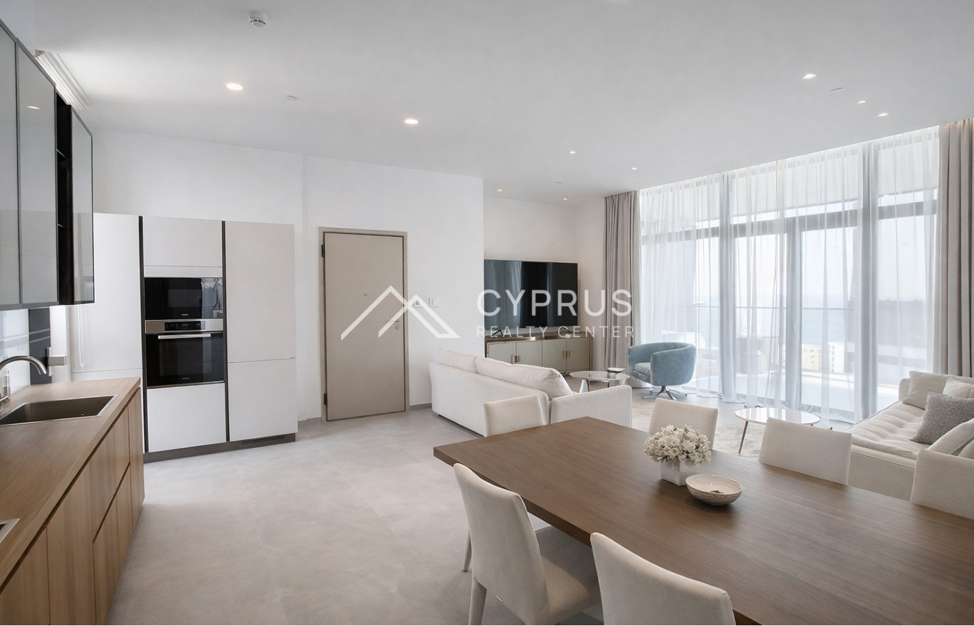 Three bedroom apartment in Limassol, Potamos Germasogeia - фото 5