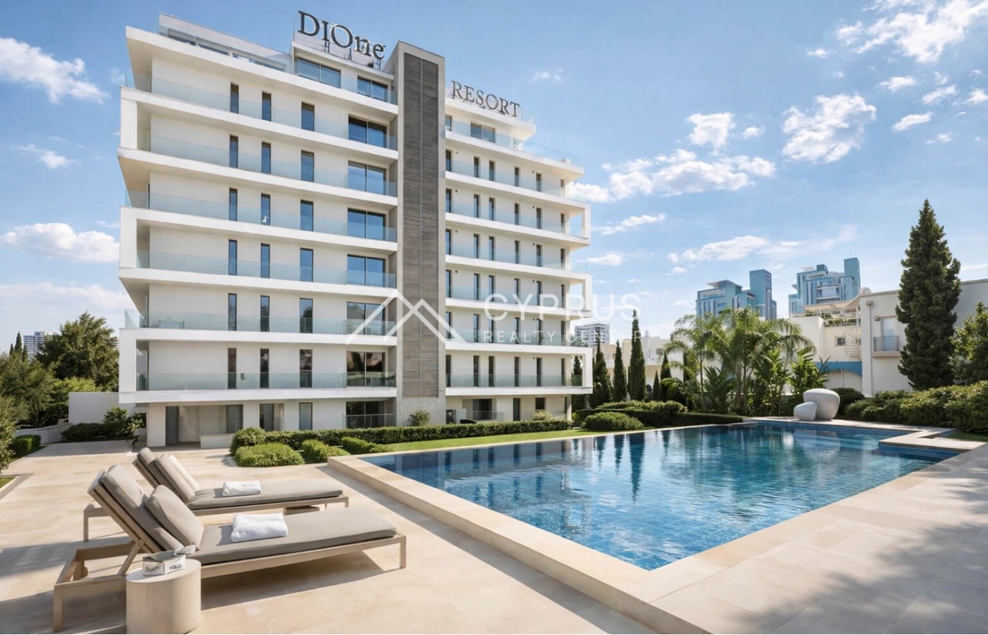 Односпальные апартаменты в Лимассоле, Agios Tychonas