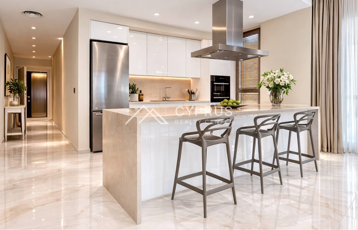 Односпальные апартаменты в Лимассоле, Agios Tychonas - фото 12