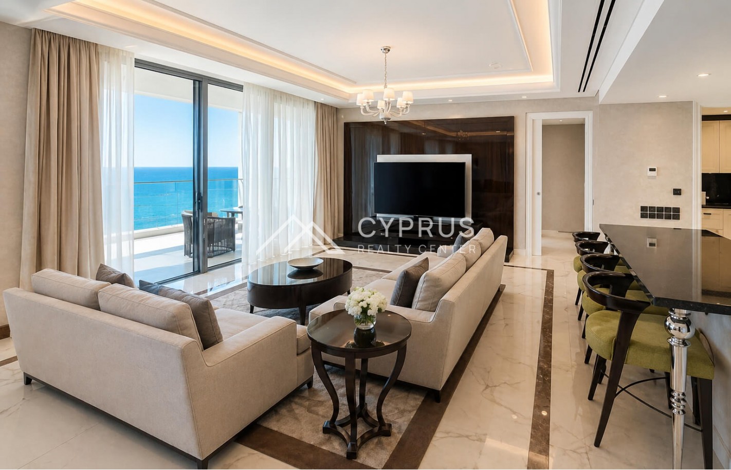 Апартаменты в Лимассоле с 3 спальнями, Agios Tychonas - фото 3