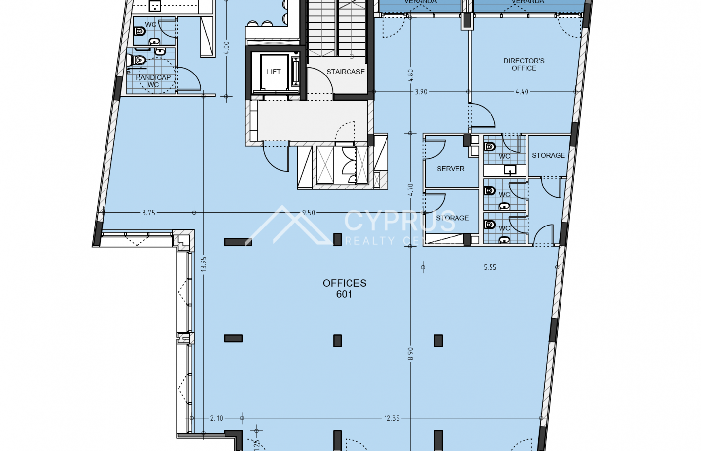 Office in Limassol, City Centre - фото 12