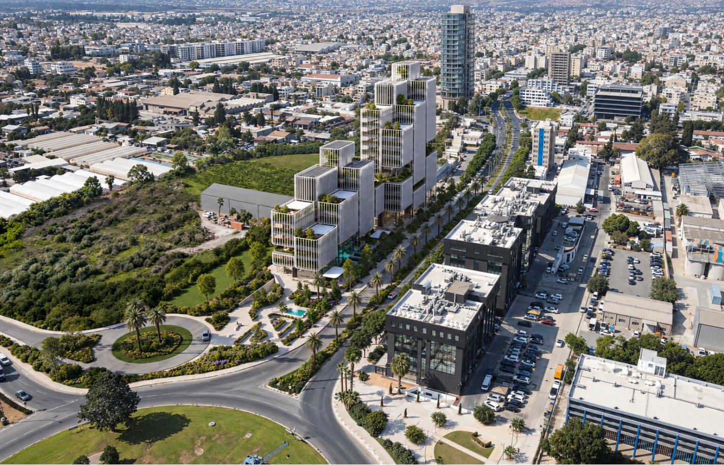 Офисное здание Amby Tower в Лимассоле